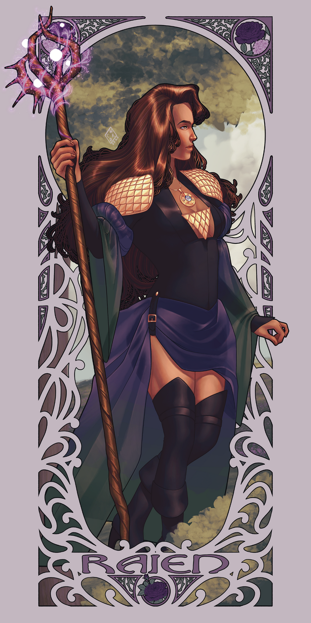 Raien - Commission for @factorykat on Tumblr