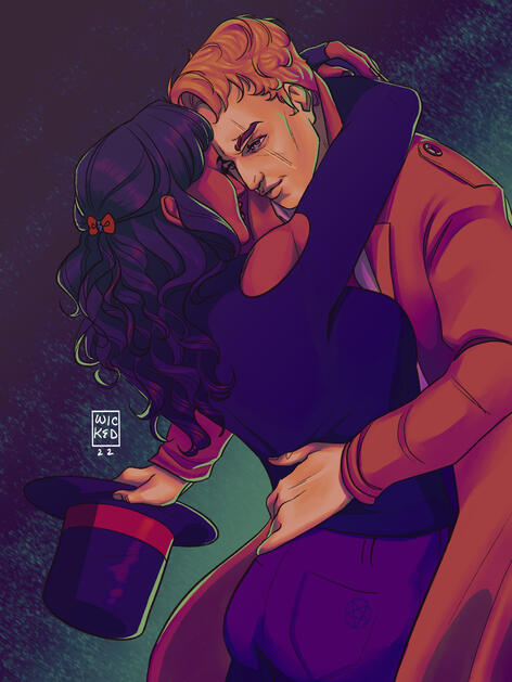 Zatanna Zatara and John Constantine