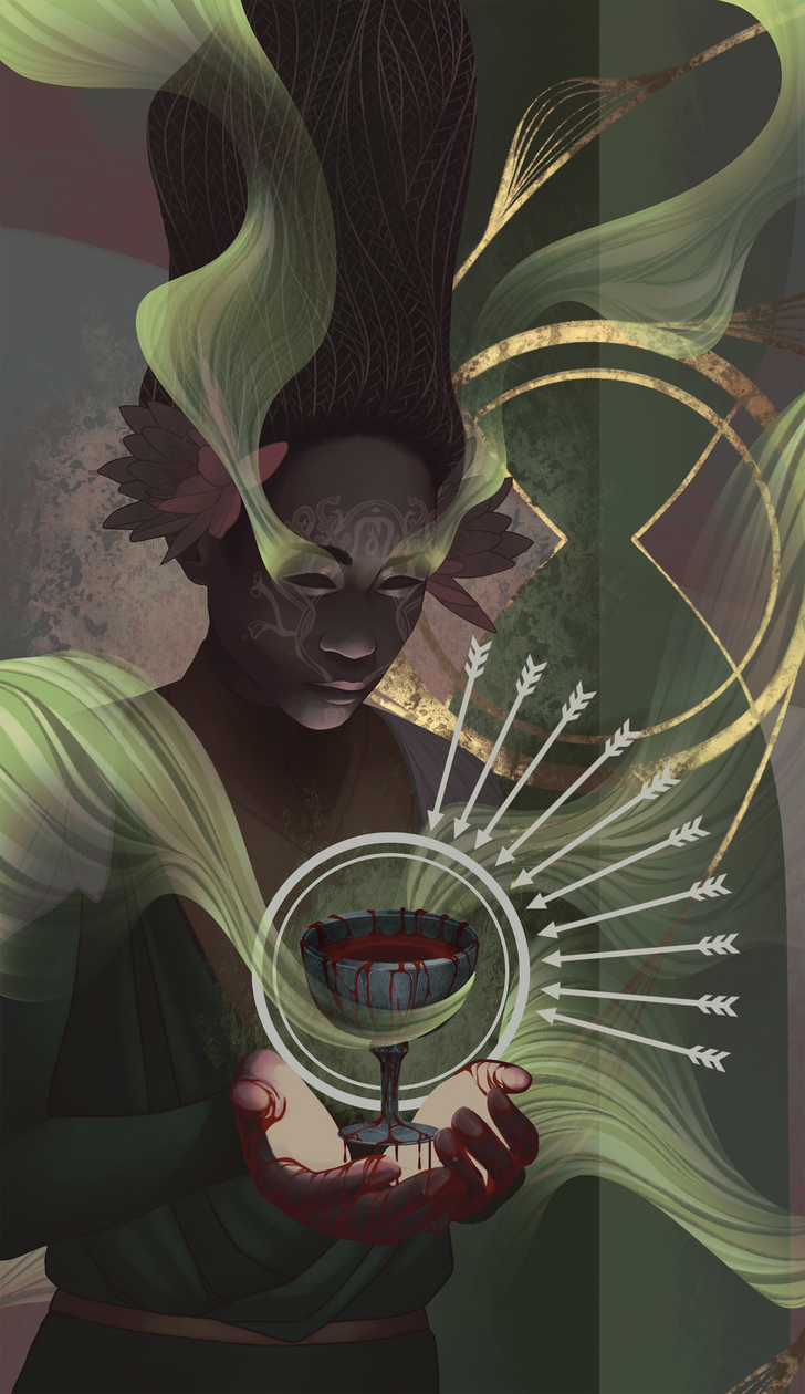 Ziphrane, 10 of Wands