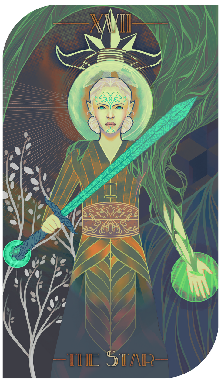 Ellawyn Lavellan, The Star (Commission for @ell-vellan on Tumblr)